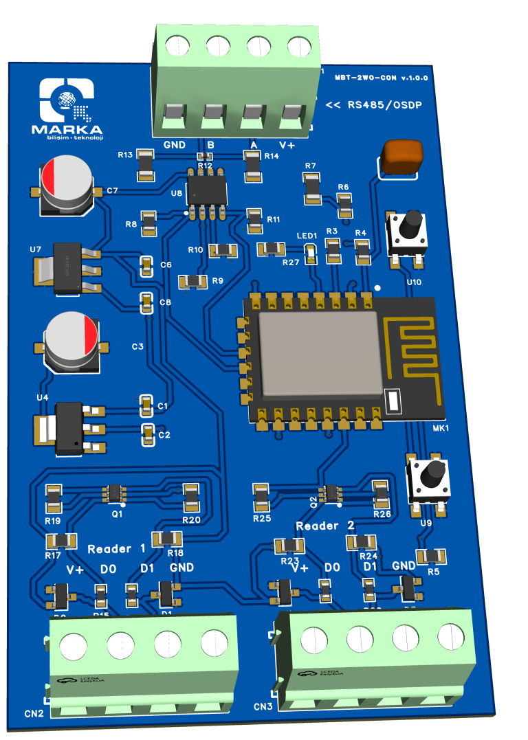Wiegand -OSDP Converter
